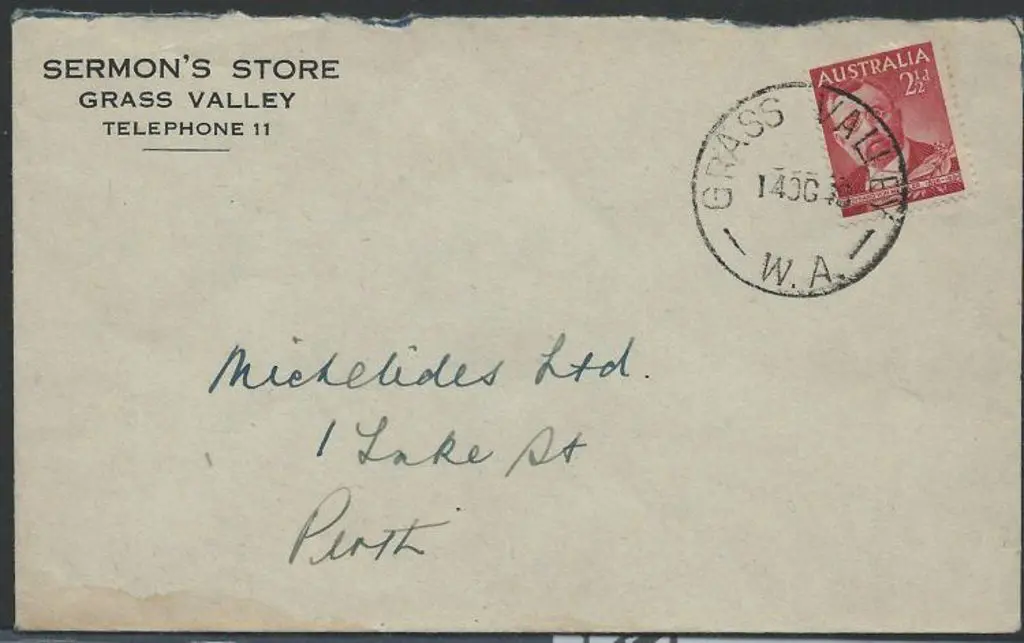 Grass Valley C30 dated 14th Oct 1948. Crisp strike ... Image 1++