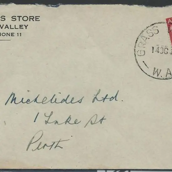 Grass Valley C30 dated 14th Oct 1948. Crisp strike ...