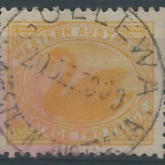 Gullewa A26 90% strike on 2d yellow swan dated 20 ...