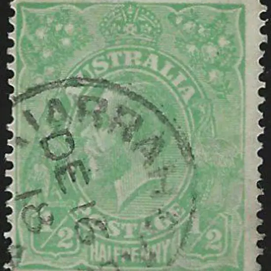 Jarrahdale 3b-a 75% strike dated 16 Dec 1918 on a ...