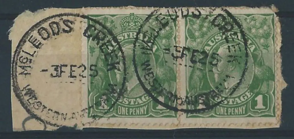 McLeods Creek A28 for 3 Feb 1925. 2 complete ... Image 1++