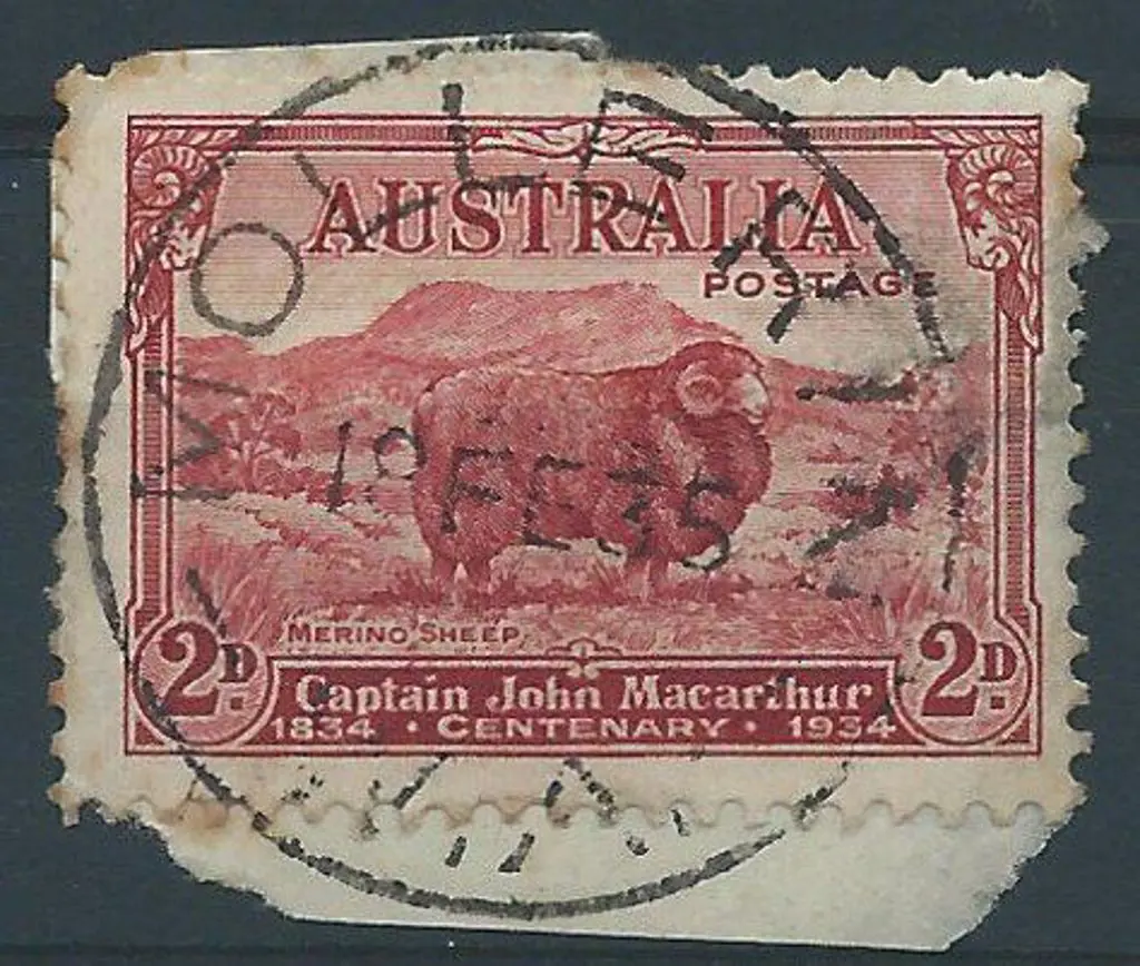 Mollerin C30 dated 18th Feb 1935 on 2d Macarthur. ... Image 1++