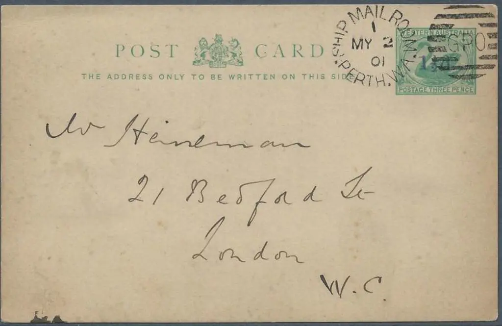 Ship Mail Room Perth WA DXG-2 Index 1 dated 2nd ... Image 1++