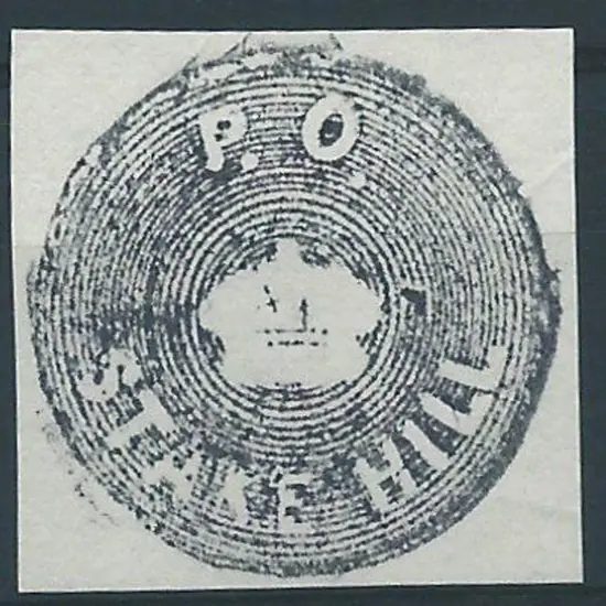 Stake Hill bag seal. Complete strike on piece ...