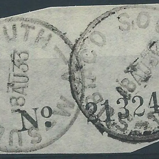 Subiaco South C28 for 18 Aug 1933. 2 strikes on ...