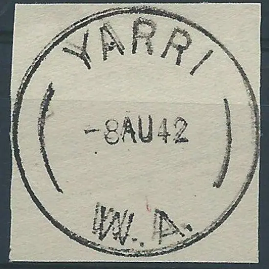 Yarri C30 Superb complete strike for 8 Aug 1942 ...