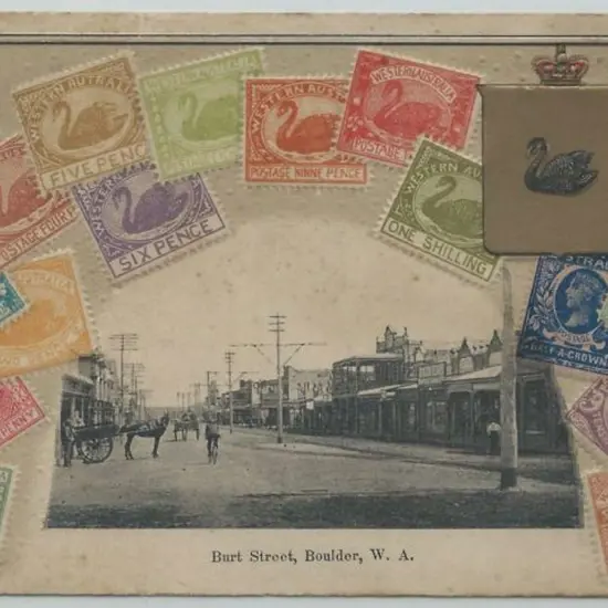 "Burt Street, Boulder, WA" (VSM series) Coloured ...