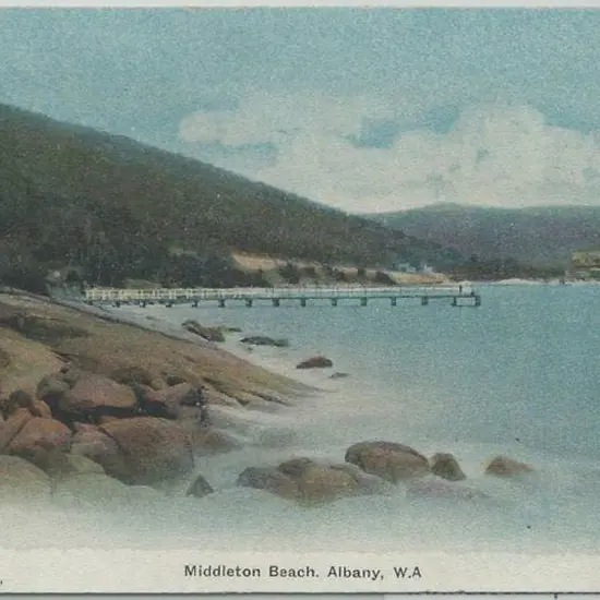 "Middleton Beach, Albany" (H.Harden, Albany) ...