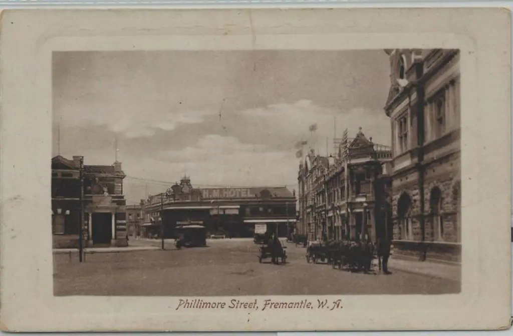 "Phillimore Street, Fremantle WA" (Falk) Sepia & ... Image 1++