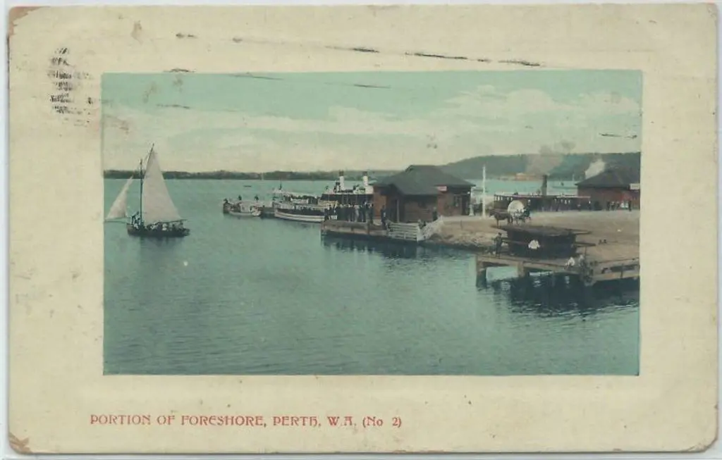 "Portion of Foreshore, Perth WA (No2)" (Falk) ... Image 1++