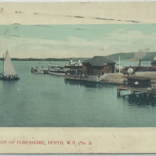 "Portion of Foreshore, Perth WA (No2)" (Falk) ...