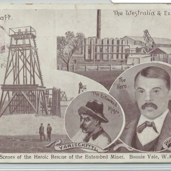 "Scenes of the Heroic Rescue of the Entombed ...