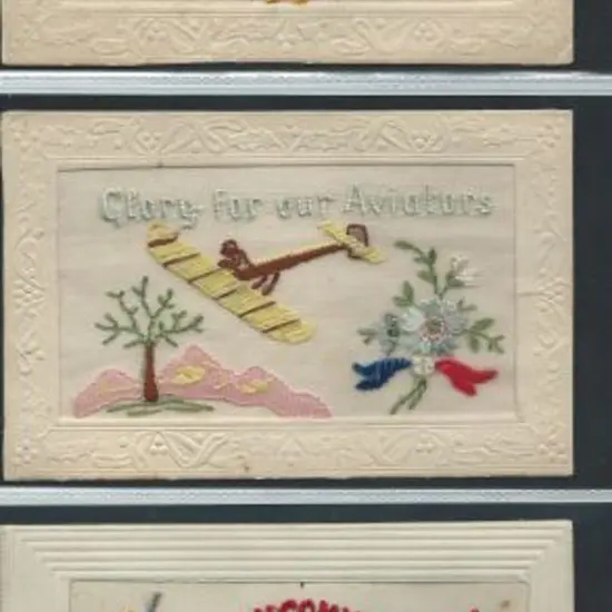 1916 embroidered postcards promoting Australia's ...