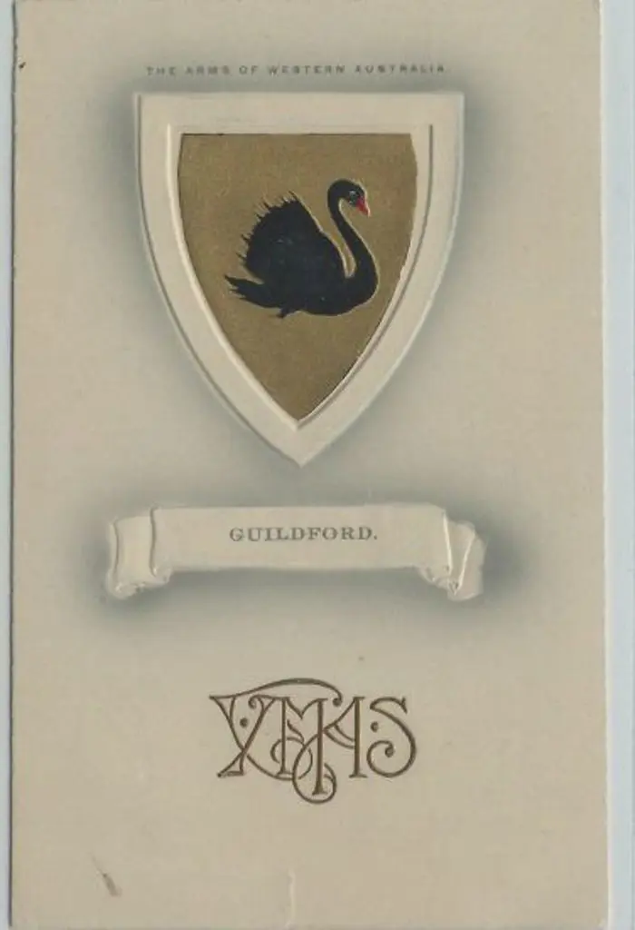 Guildford & the Arms of Western Australia with ... Image 1++