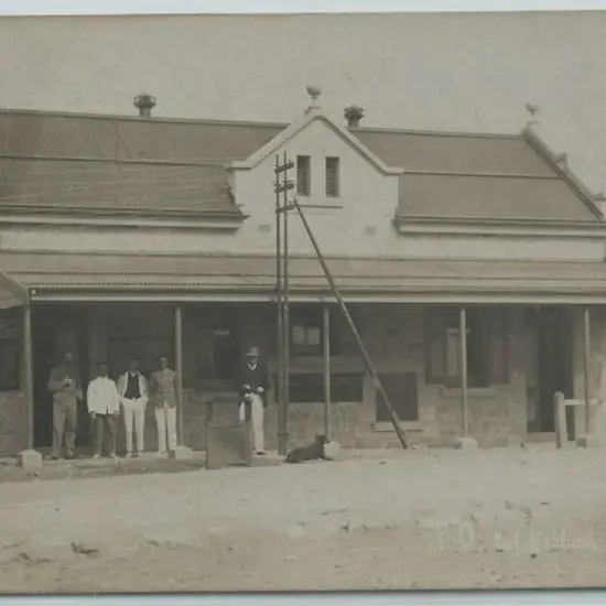 Port Hedland Post Office. B&W Kodak photo card ...