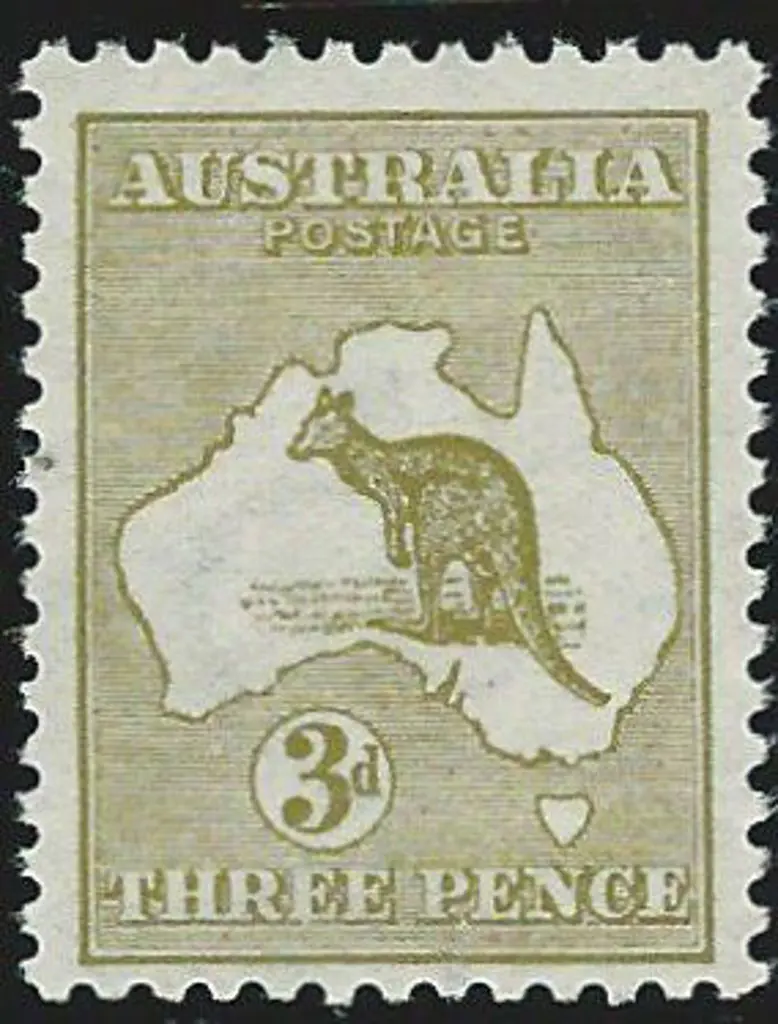 1913 1st wmk 3d pale olive green, Die I MUH. ACSC ... Image 1++