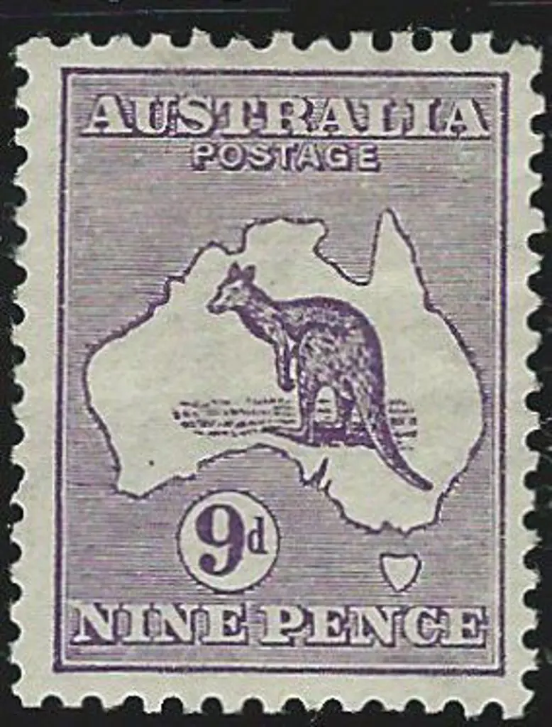 1913 1st wmk 9d violet & pale violet both MLH with ... Image 1++