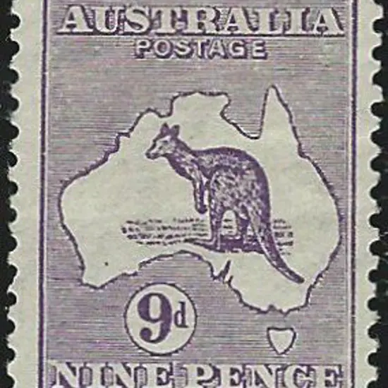1913 1st wmk 9d violet & pale violet both MLH with ...