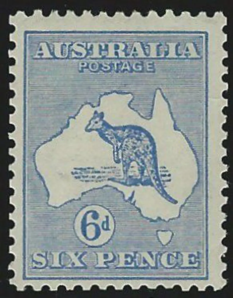1915 2nd wmk 6d ultramarine MUH, centred slightly ... Image 1++