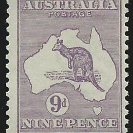 1915 2nd wmk 9d pale violet. MUH & centred to ...