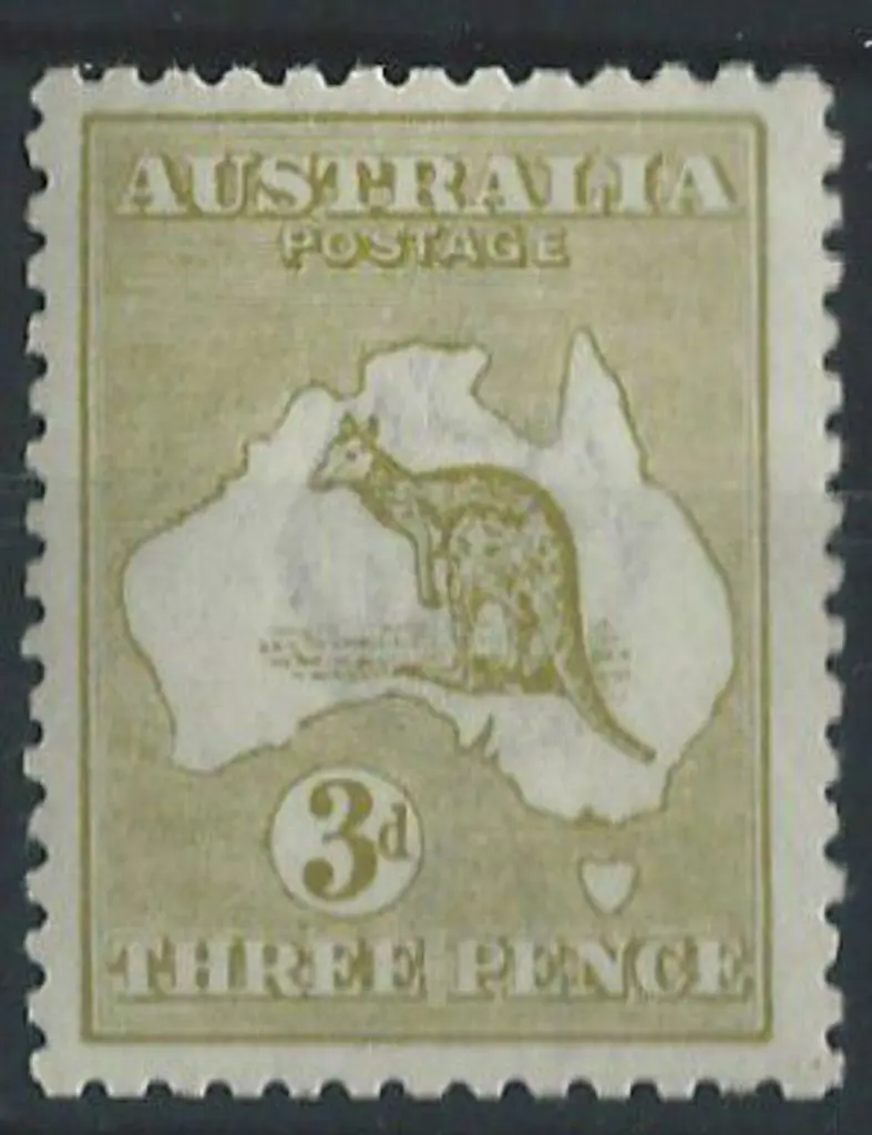 1915-28 3rd wmk 3d olive Die IIB. Fresh MUH & well ... Image 1++