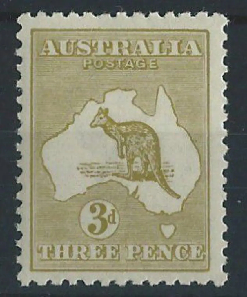 1915-28 3rd wmk 3d olive Die IIB. Superb MUH, ... Image 1++
