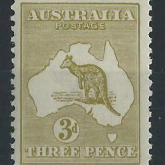 1915-28 3rd wmk 3d olive Die IIB. Superb MUH, ...
