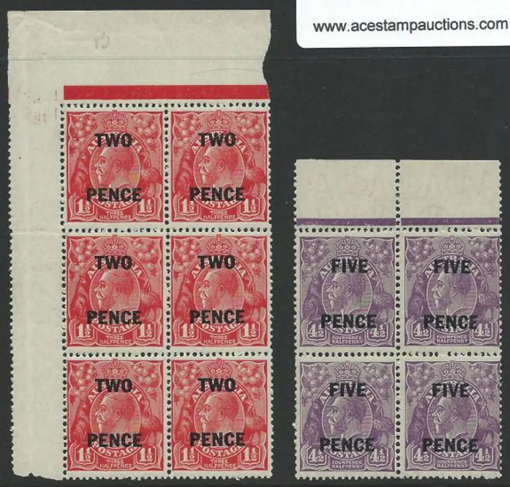 1926-30 SM wmk Perf 13½x12½ 2d on 1½d golden ... Image 1++