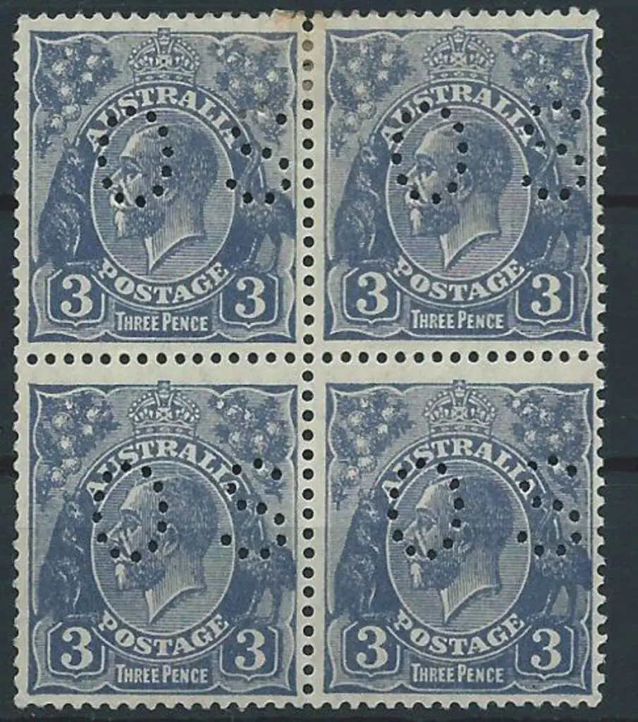1926/30 3d dull blue Die II, SM wmk Perf. 13½x12½ ... Image 1++