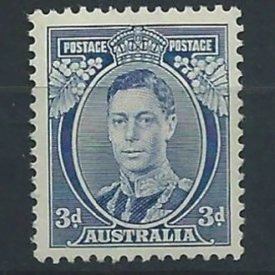 1937/49 3d blue KGVI Dies I, Ia & II all MUH. SG ...