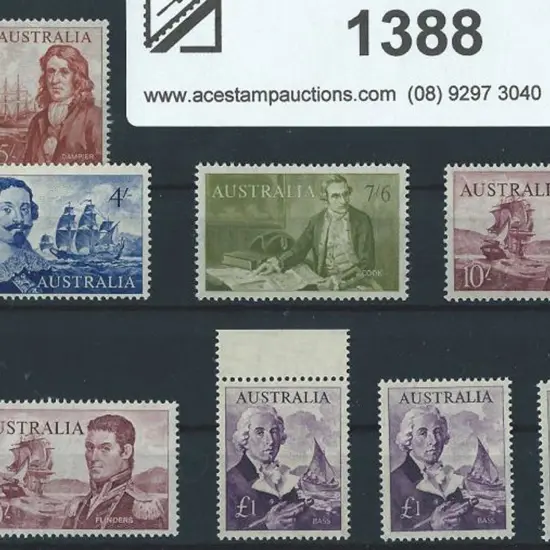 1963/65 Navigators set of 8 with both papers of ...