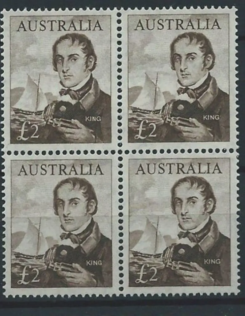 1964 £2 King Navigator. MUH well centred block of ... Image 1++