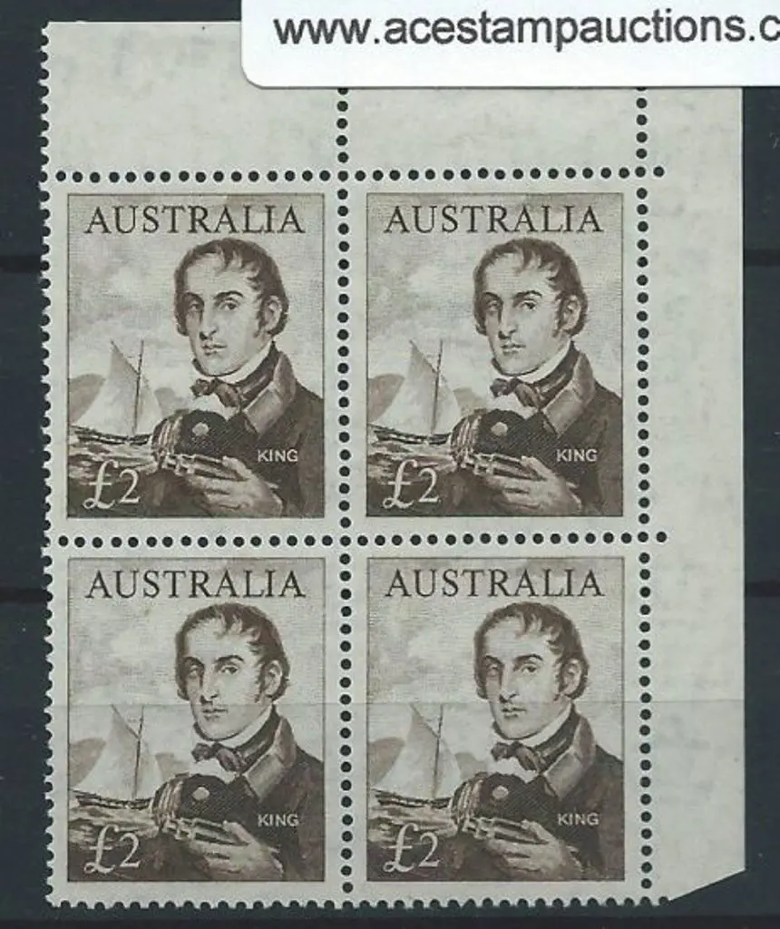 1964 £2 King Navigator. MUH well centred block of ... Image 1++