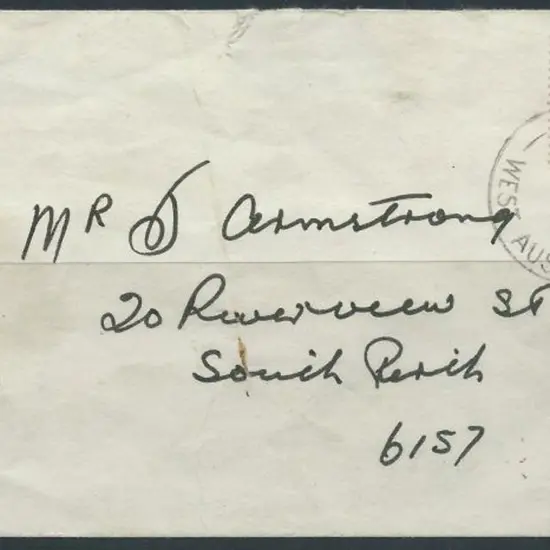 1966 7¢ purple QEII grossly over inked on cover, ...