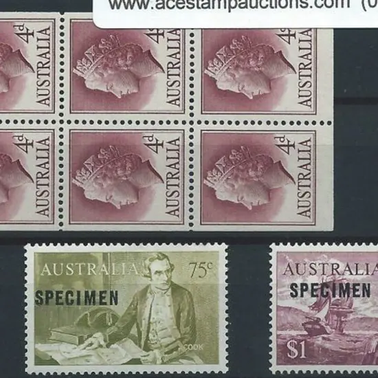 1966 75¢ & $1 Navigators ovptd SPECIMEN, the $1 ...