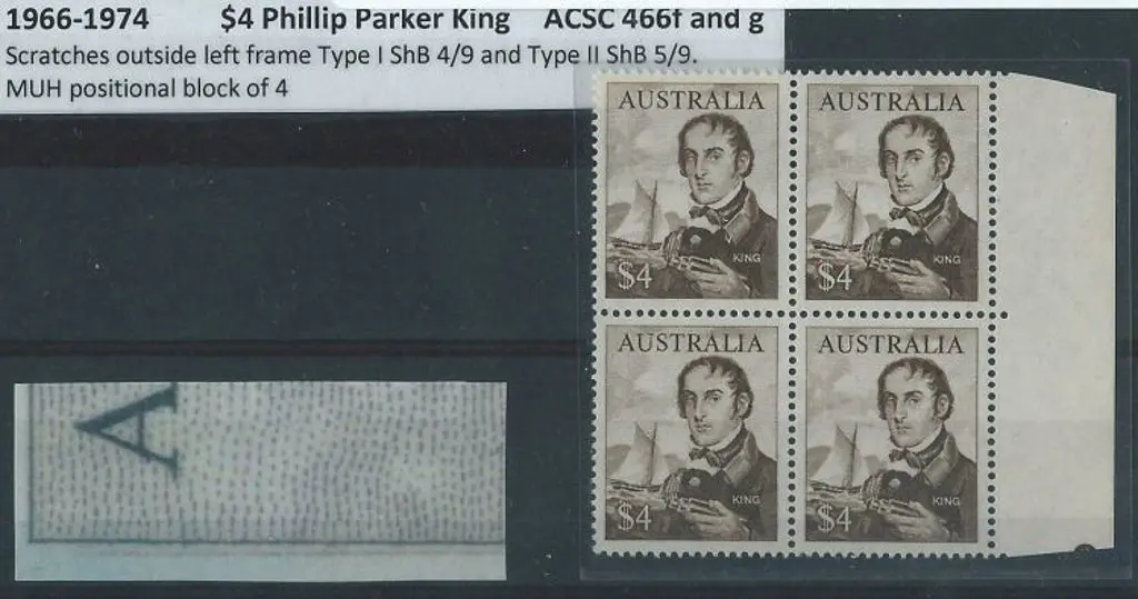 1966 $4 King. Scratches outside left frame Type I ... Image 1++