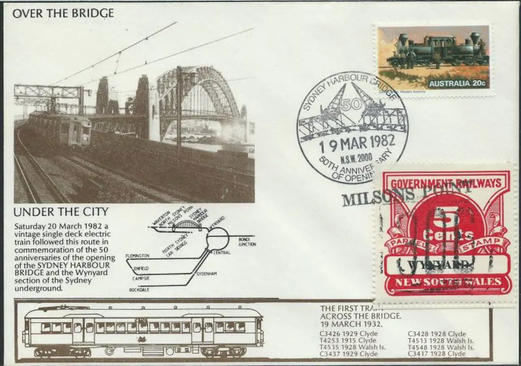 1982 (19th March) Sydney Harbour Bridge 50th Anniv ... Image 1++