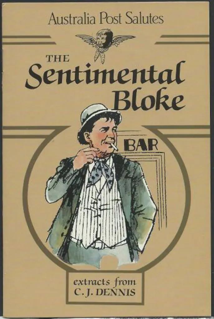 1983 Sentimental Bloke commem booklet with strip ... Image 1++