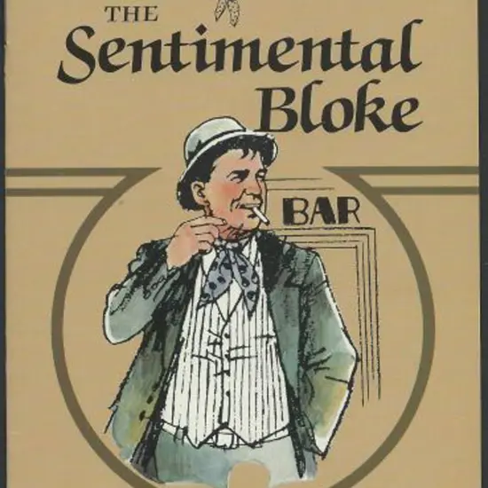 1983 Sentimental Bloke commem booklet with strip ...