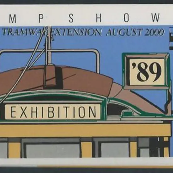 1989 Trams booklet overprinted "SYDNEY TRAMWAY ...