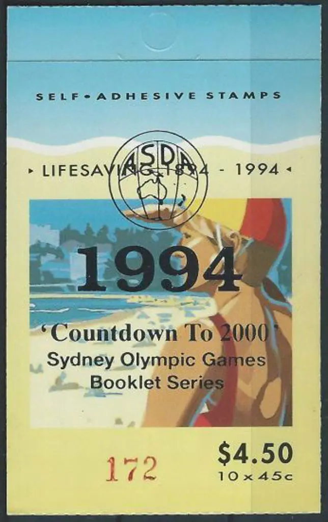 1994 $4.50 Lifesaving with ASDA Countdown to ... Image 1++