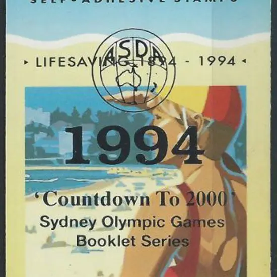 1994 $4.50 Lifesaving with ASDA Countdown to ...