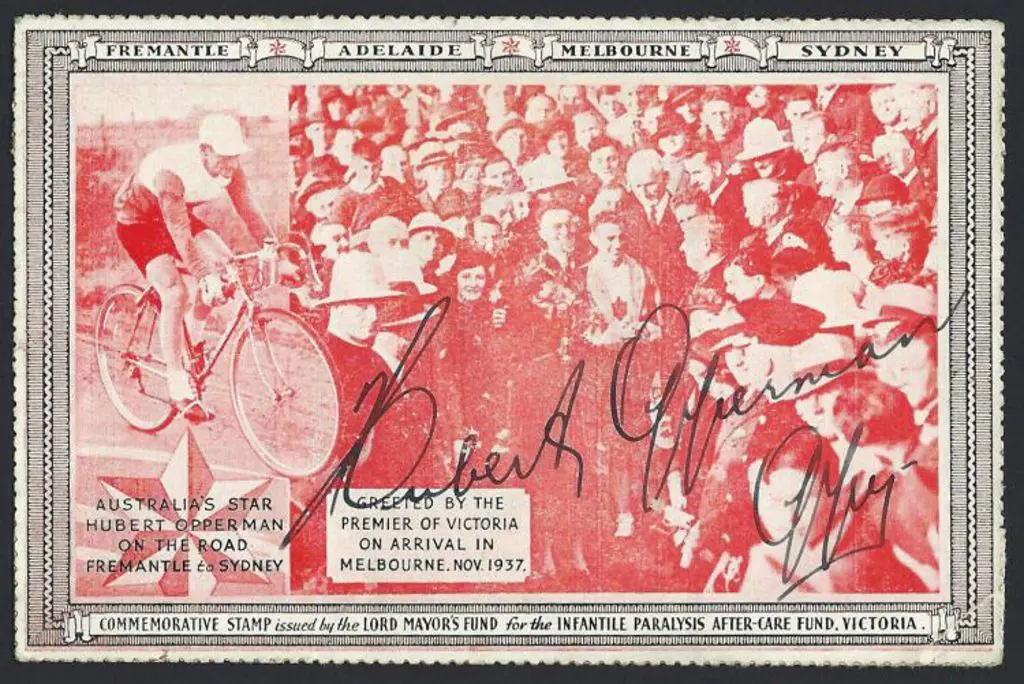 1937 Fremantle to Sydney bike ride by Hubert ... Image 1++