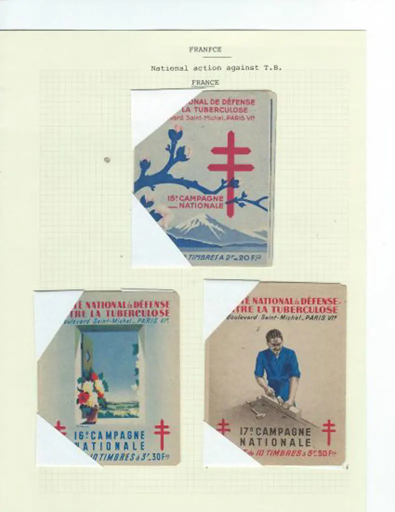 1940's-1950's National Anti-TB Committee campaign ... Image 1++