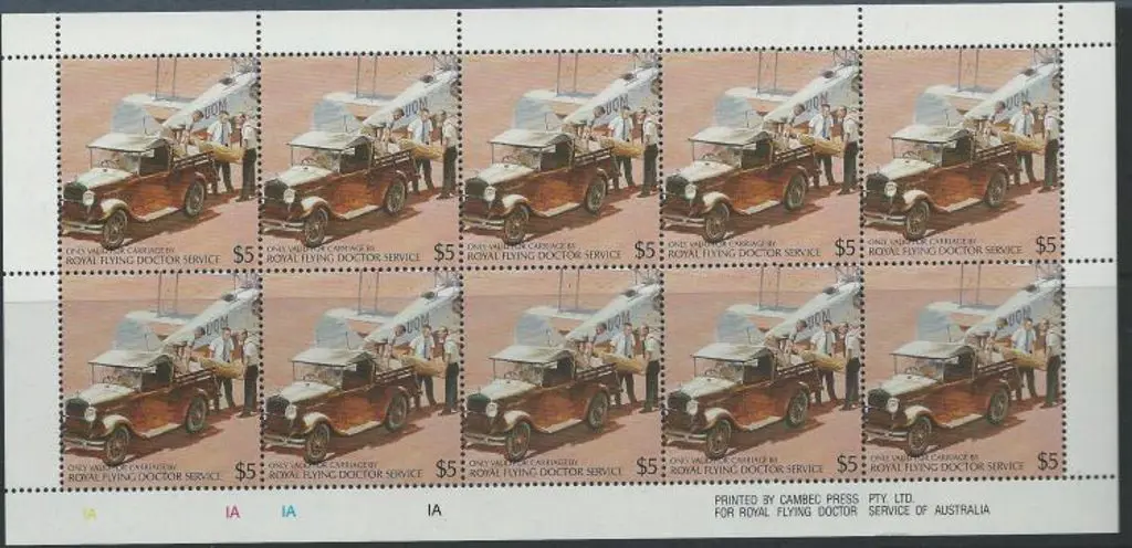 1994 $5 "Only valid for carriage by Royal Flying ... Image 1++