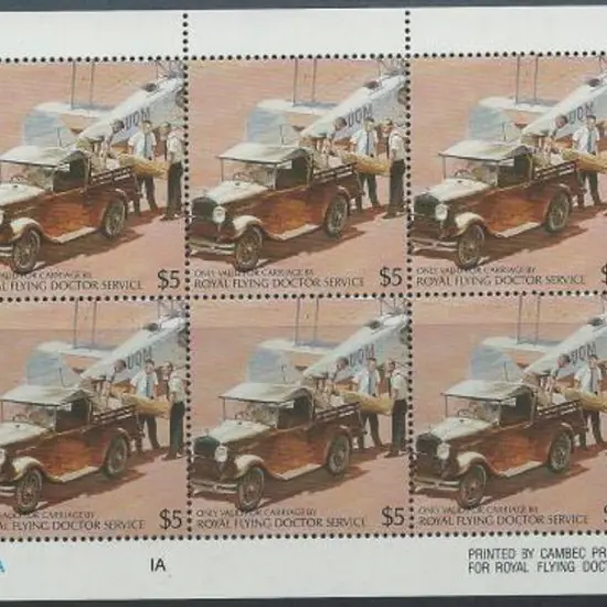 1994 $5 "Only valid for carriage by Royal Flying ...
