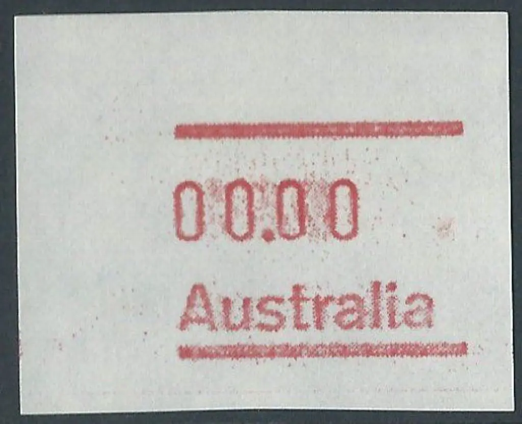 1984 00.00 label on white test paper prior to the ... Image 1++