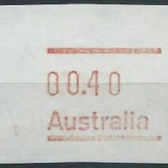 1984 30c, 40c & 85c button set on white test paper ...