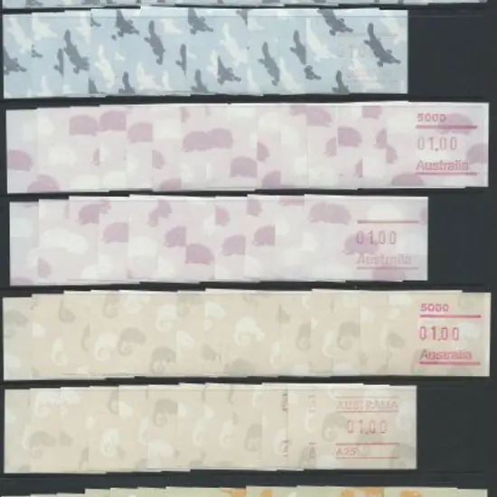 1986 Platypus, 1987 Echidna, 1988 Possum, 1989 ...
