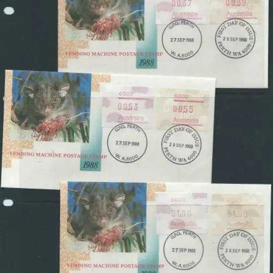 1988 (27th & 28th Sept) Last day of Echidna (37c, ...